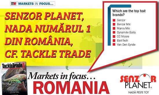 Senzor Planet in topul preferintelor pescarilor din Romania conform Tackle Trade World